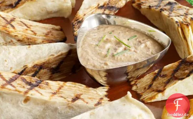 Knoblauch-Zwiebel-Tortilla-Kuchen