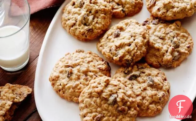 Rosinen Pecan Haferflocken Cookies