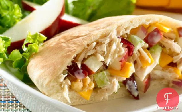 Apfel 'N Cheddar Thunfisch Pitas