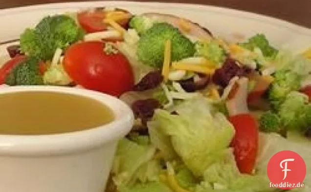 Einfaches und gutes Honig-Senf-Salatdressing