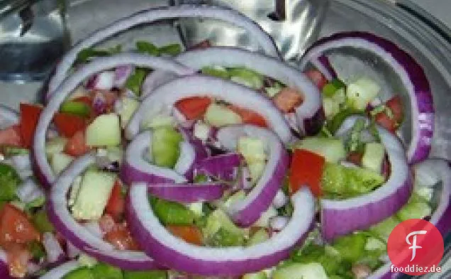 Tomaten-Pfeffer-Salat