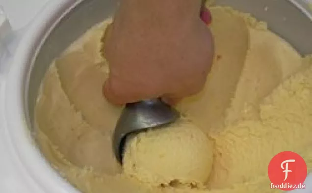Pfirsich-Eis