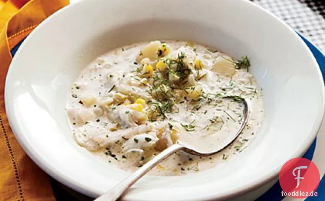 Geräucherter Fisch Chowder