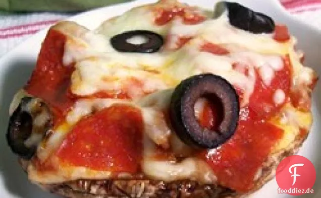 Persönliche Portobello Pizza