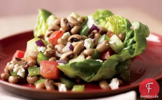 Schwarzäugiger Erbsensalat