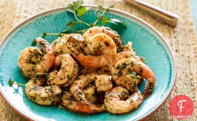 Gegrillte Garnelen Scampi