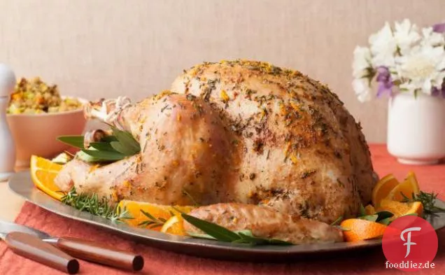 Gerösteter Thanksgiving-Truthahn