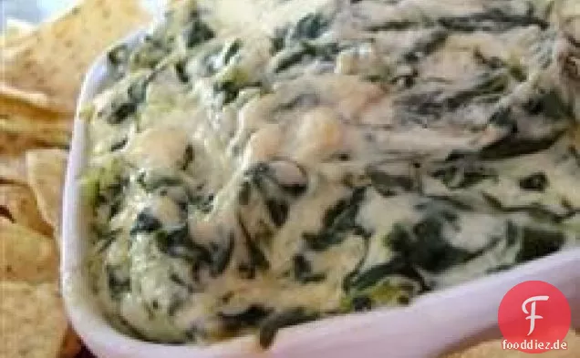 Artischocke & Spinat Dip Restaurant Stil