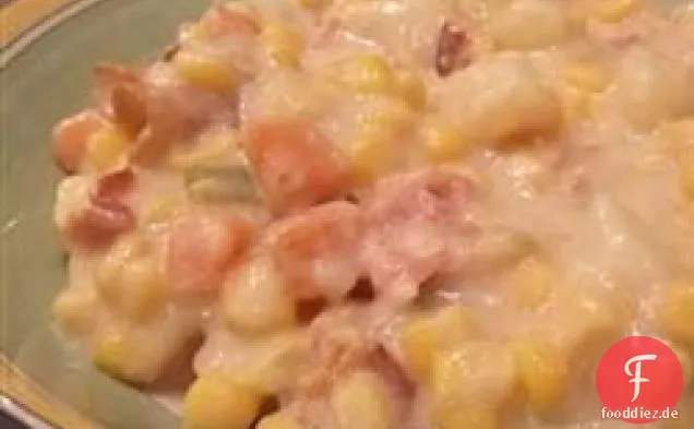Corn Chowder Kanadischen Stil