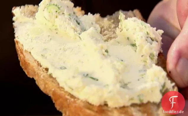 Kräuter Ricotta Bruschetta