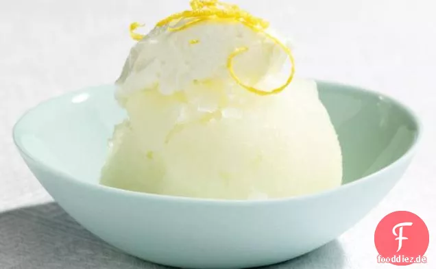 Zitronen-Ricotta-Granita