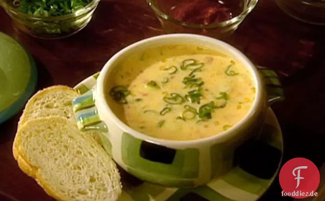 Cremige Cheddar-Suppe