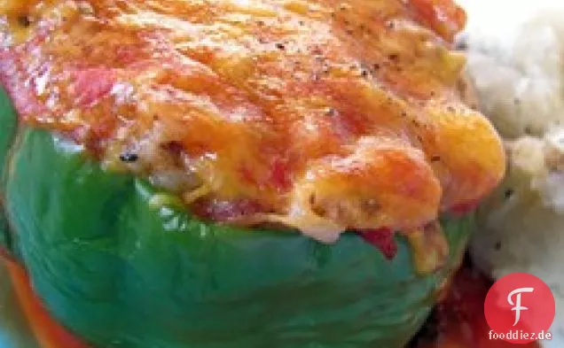 Gefüllte Grüne Paprika Ich