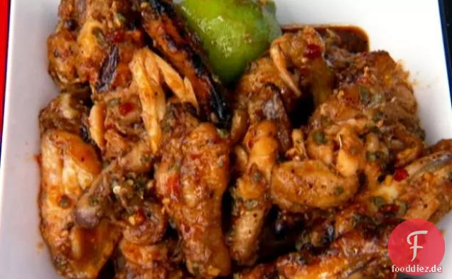 Tailgating Asiatische Flügel