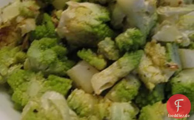 Geröstete Strukturierte Romanesco