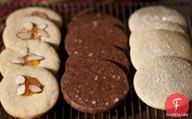 Holiday Cookies: Ein Teig, Drei-Urlaub Cookies