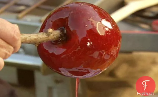 Rote Zimt Äpfel