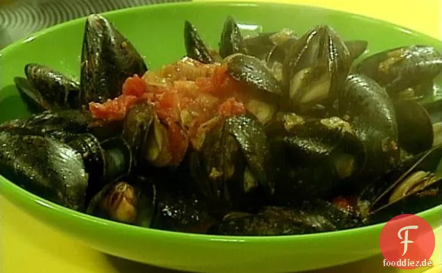 Muscheln im mexikanischen Bier