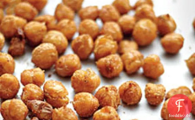 Geröstete gewürzte Kichererbsen