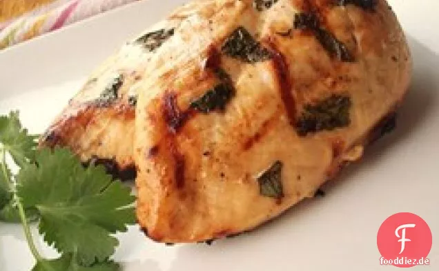 Bier Limette gegrilltes Huhn
