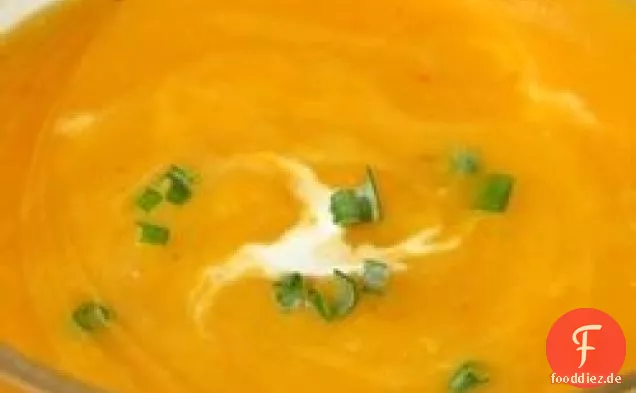 Würzige Kürbissuppe