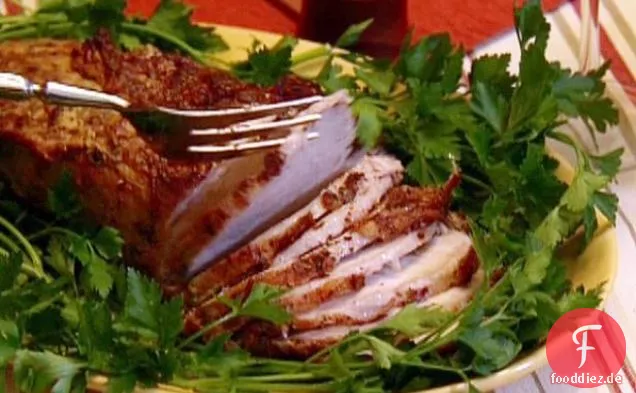 Honig-Dijon-Senf-Schweinebraten
