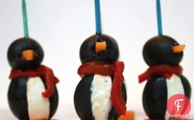 Frischkäse Pinguine