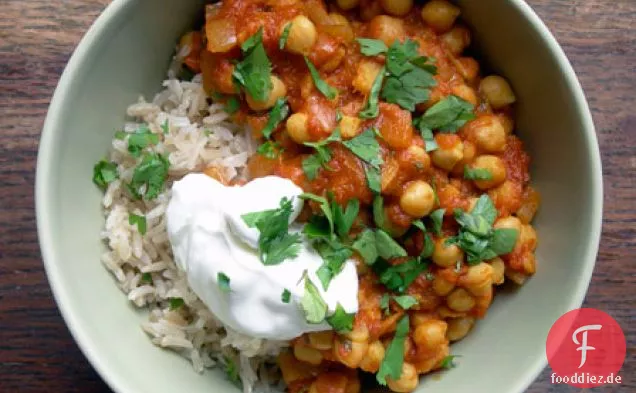 Würzige Kichererbsen-Curry