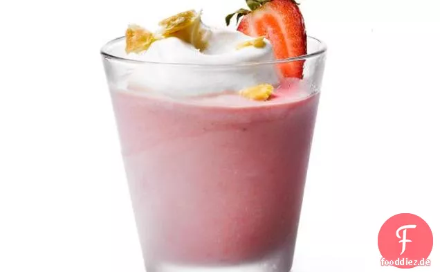 Erdbeer-Sahne-Milchshake