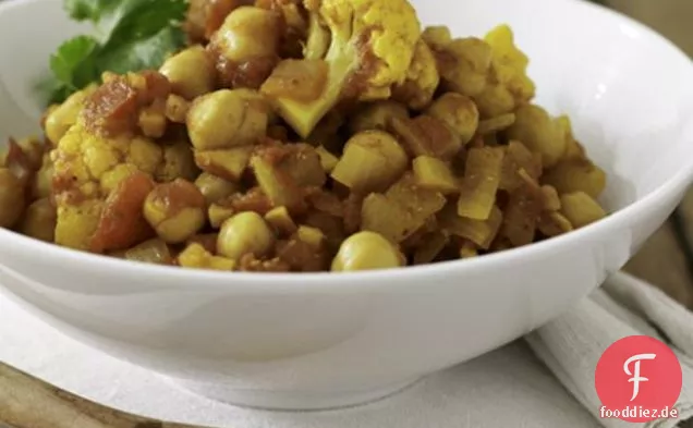 Curry-Kichererbsen-Eintopf