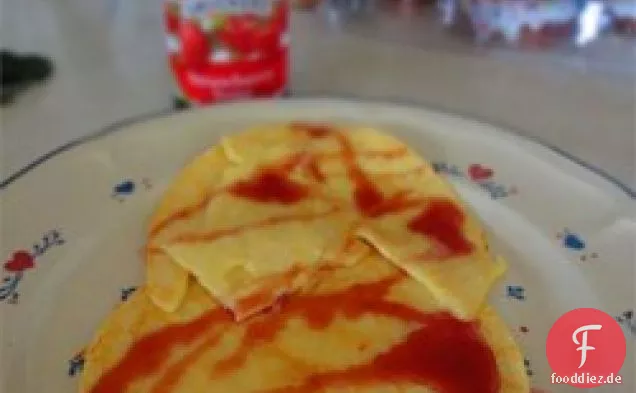 Schmelzen Sie in Ihrem Mund Crepes