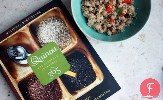 Quinoa und Kichererbsensalat