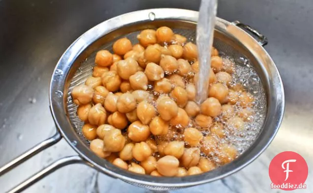 Gerösteter Parmesan-Kichererbsensalat