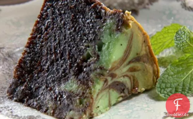 Creme de Menthe-Brownies