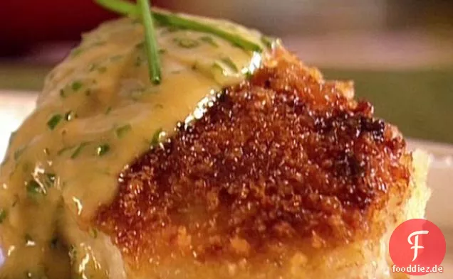 Gebratener Kabeljau mit Schnittlauchbutter-Sauce