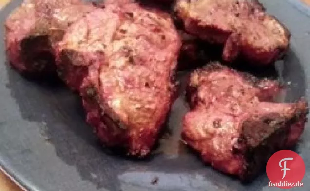 Mike ' s BBQ, Chili und Honig-Lamm-Marinade
