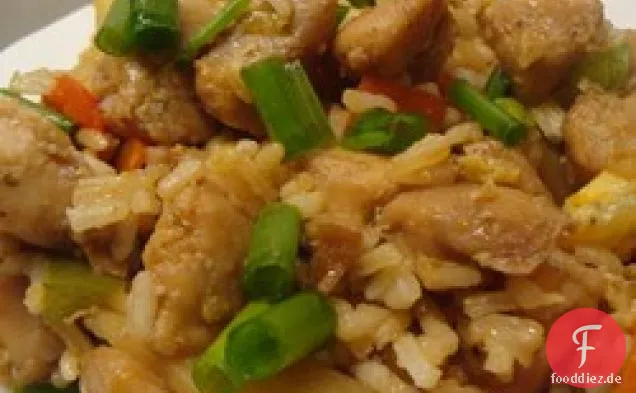 Chinesisches Huhn gebratener Reis I