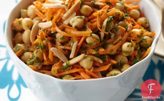 Karotten-Kichererbsen-Salat