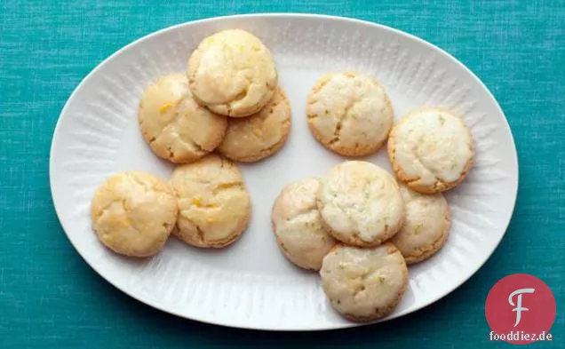 Iced Citrus Crackle Cookies