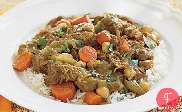 Lammcurry mit Kichererbsen