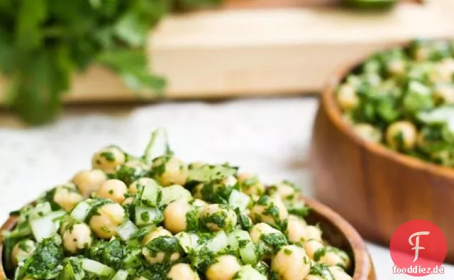 Cilantro Lime Kichererbsensalat