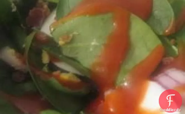 Einfacher und fantastischer Spinatsalat