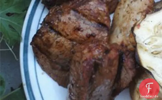 Spritziges gegrilltes Rindfleisch