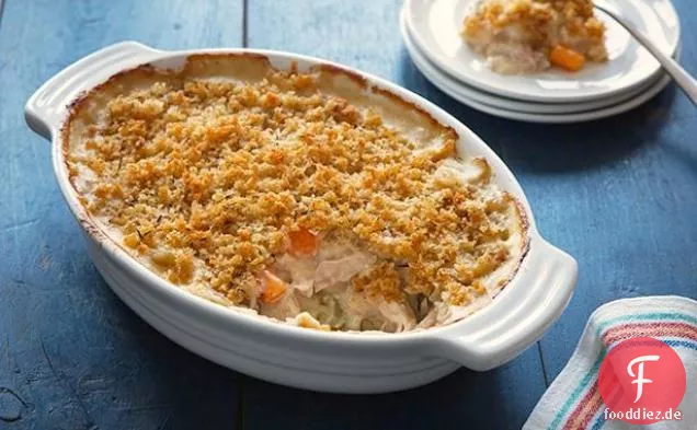 Huhn und Tater Tot Auflauf