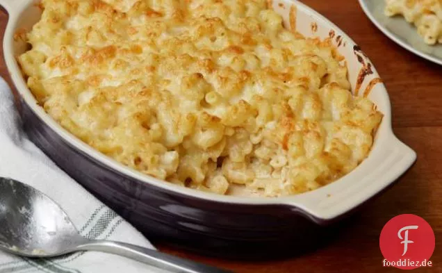 Makkaroni und Cheddar-Käse