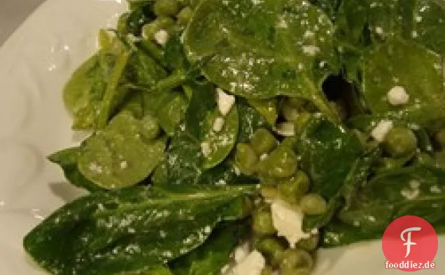 Spinatsalat mit Leichtigkeit