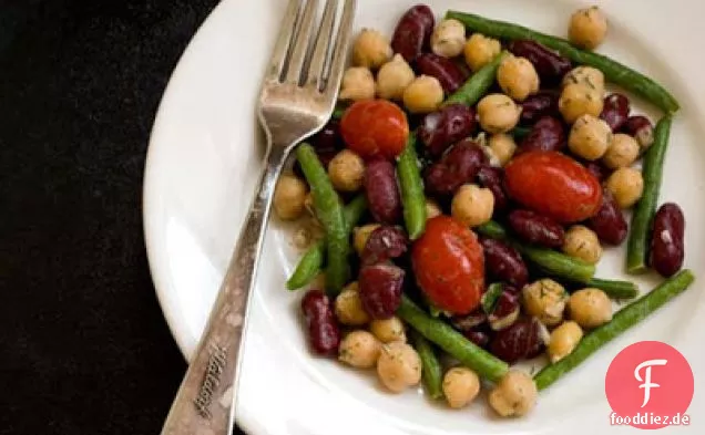 Drei-Bohnen-Salat Mit Dill-Dressing