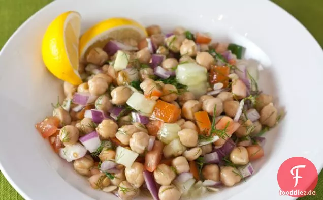 Chicka Chicka Kichererbsen-Salat