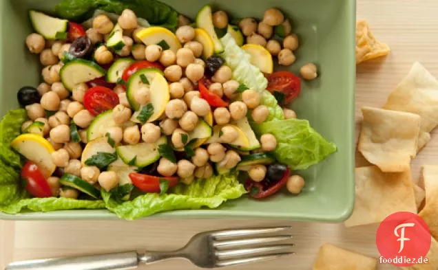 Mediterraner Garbanzo-Salat