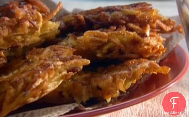 Speck und Salbei Kartoffelpuffer